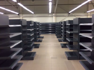 BUTIKKNETTVERK "TOPP" - CĒSIS, GAUJAS STREET 29 - levering og montering av butikkhyller 3